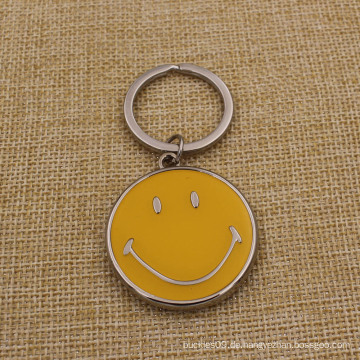 Heißer Verkaufs-weicher Emaille Emoji Keychain Von Zhongshan (KQ-17)